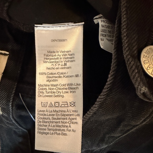 Madewell NWT Low Slung Straight Leg Jeans - Picture 9 of 9